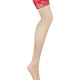 Obsessive Lacelove stockings XL/2XL Obsessive Lacelove stockings XL/2XL