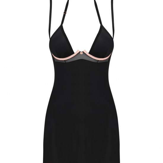 Obsessive Selinne chemise & thong XS/S Obsessive Selinne chemise & thong XS/S
