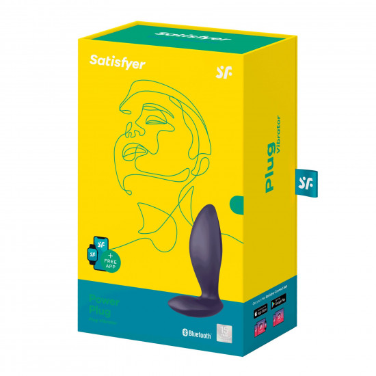 Анальна смарт-пробка з вібрацією Satisfyer Power Plug, дуже потужна Анальна смарт-пробка з вібрацією Satisfyer Power Plug, дуже потужна