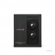 Вагинальные шарики LELO Luna Beads Noir Black, смещенный центр тяжести, диаметр 2,9 см, 2х37 г