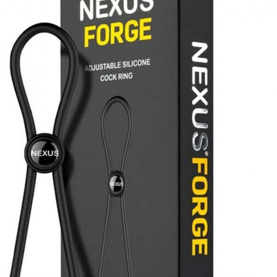 Ерекційне кільце Nexus FORGE Single Adjustable Lasso - Black Ерекційне кільце Nexus FORGE Single Adjustable Lasso - Black