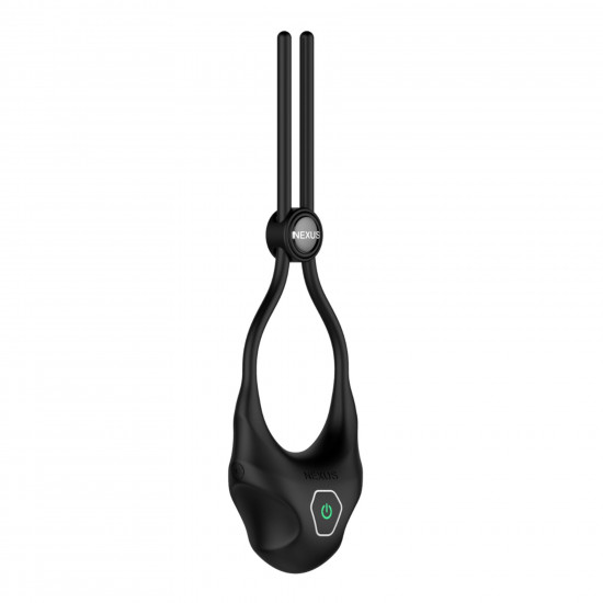 Ерекційне кільце Nexus FORGE Vibrating Adjustable Lasso - Black Ерекційне кільце Nexus FORGE Vibrating Adjustable Lasso - Black