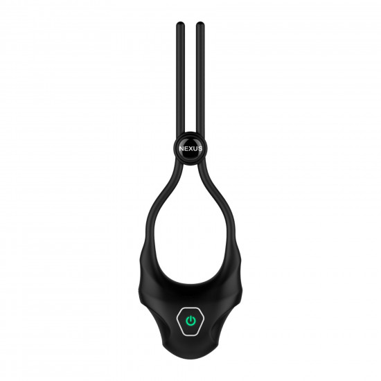 Ерекційне кільце Nexus FORGE Vibrating Adjustable Lasso - Black Ерекційне кільце Nexus FORGE Vibrating Adjustable Lasso - Black