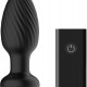 Анальна пробка Nexus TORNADO Remote Control Rotating Butt Plug - Black Анальна пробка Nexus TORNADO Remote Control Rotating Butt Plug - Black