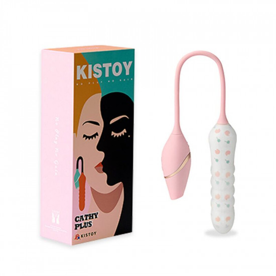 Вібратор з вакуумним стимулятором KISTOY Cathy Plus Вібратор з вакуумним стимулятором KISTOY Cathy Plus