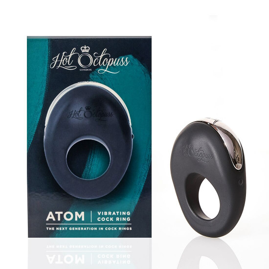 Ерекційне віброкільце Hot Octopuss ATOM, збільшена зона вібрації Ерекційне віброкільце Hot Octopuss ATOM, збільшена зона вібрації