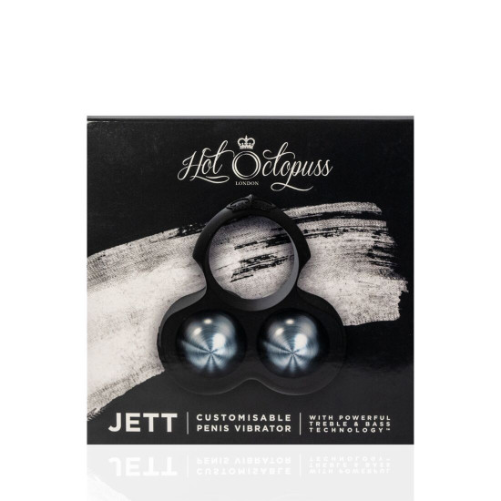Вібратор для пеніса Hot Octopuss JETT, Treble and Bass Technology оргазм без рук, пульт Вібратор для пеніса Hot Octopuss JETT, Treble and Bass Technology оргазм без рук, пульт