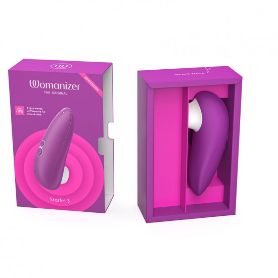 Вакуумний кліторальний стимулятор Womanizer Starlet 3 VIOLET Вакуумний кліторальний стимулятор Womanizer Starlet 3 VIOLET