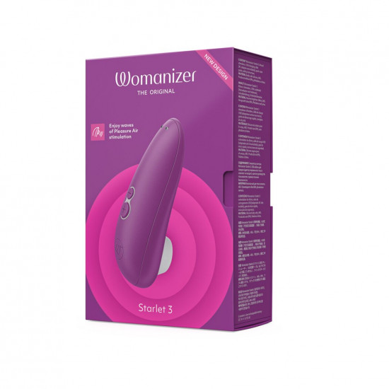 Вакуумний кліторальний стимулятор Womanizer Starlet 3 VIOLET Вакуумний кліторальний стимулятор Womanizer Starlet 3 VIOLET