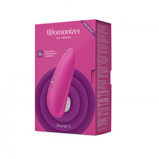 Вакуумний кліторальний стимулятор Womanizer Starlet 3 PINK Вакуумний кліторальний стимулятор Womanizer Starlet 3 PINK
