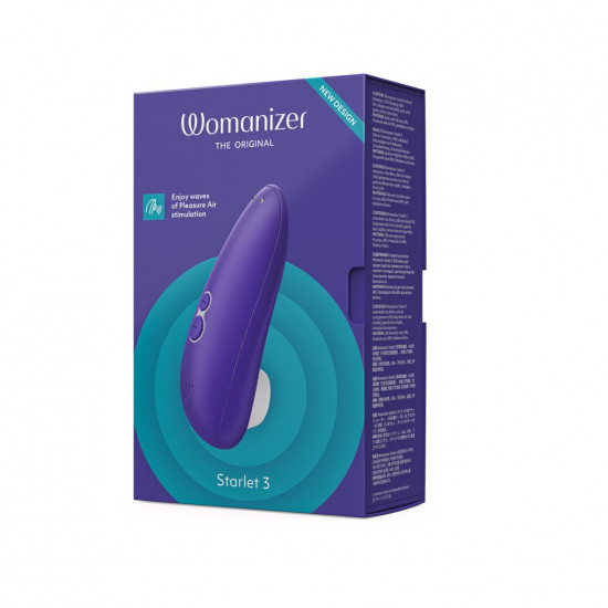 Вакуумний кліторальний стимулятор Womanizer Starlet 3 INDIGO Вакуумний кліторальний стимулятор Womanizer Starlet 3 INDIGO