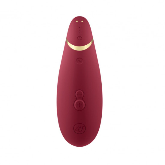 Вакуумный клиторальный стимулятор Womanizer Premium 2 - Bordeaux, функции Autopilot и Smart Silence