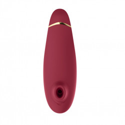 Вакуумний кліторальний стимулятор Womanizer Premium 2 - Bordeaux, функції Autopilot та Smart Silence