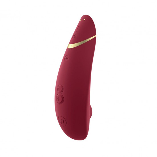 Вакуумный клиторальный стимулятор Womanizer Premium 2 - Bordeaux, функции Autopilot и Smart Silence