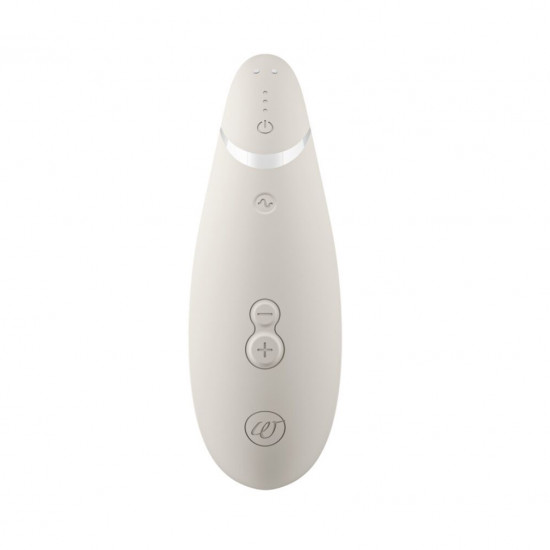 Вакуумный клиторальный стимулятор Womanizer Premium 2 - Grey, функции Autopilot и Smart Silence