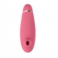 Вакуумний кліторальний стимулятор Womanizer Premium 2 - Raspberry, функції Autopilot та Smart Silenc