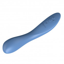 Смарт-вібратор We-Vibe Rave 2 Twisted Pleasure Blue, для точки G та входу в піхву, 2 мотори