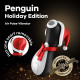 Вакуумний кліторальний стимулятор Satisfyer Penguin Holiday Edition, у шапочці та шарфі Вакуумний кліторальний стимулятор Satisfyer Penguin Holiday Edition, у шапочці та шарфі