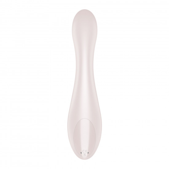Вібратор для точки G Satisfyer G-Force Beige, 10 режимів + 5 рівнів інтенсивності Вібратор для точки G Satisfyer G-Force Beige, 10 режимів + 5 рівнів інтенсивності