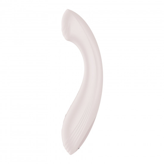 Вібратор для точки G Satisfyer G-Force Beige, 10 режимів + 5 рівнів інтенсивності Вібратор для точки G Satisfyer G-Force Beige, 10 режимів + 5 рівнів інтенсивності