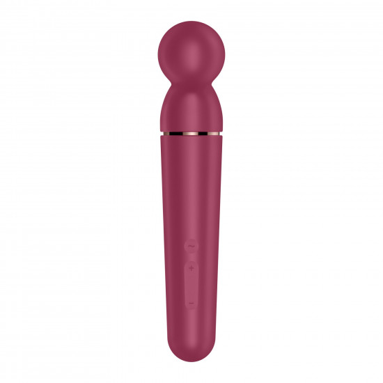 Вібромасажер Satisfyer Planet Wand-er Berry/Rosegold, дуже потужний, бездротовий Вібромасажер Satisfyer Planet Wand-er Berry/Rosegold, дуже потужний, бездротовий