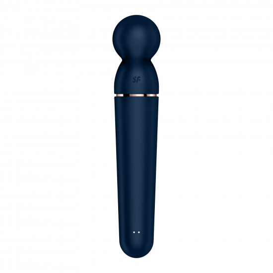 Вібромасажер Satisfyer Planet Wand-er Blue/Rosegold, дуже потужний, бездротовий Вібромасажер Satisfyer Planet Wand-er Blue/Rosegold, дуже потужний, бездротовий
