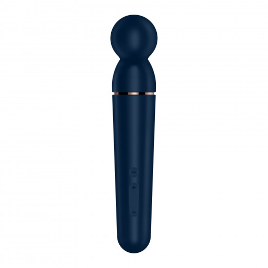Вібромасажер Satisfyer Planet Wand-er Blue/Rosegold, дуже потужний, бездротовий Вібромасажер Satisfyer Planet Wand-er Blue/Rosegold, дуже потужний, бездротовий
