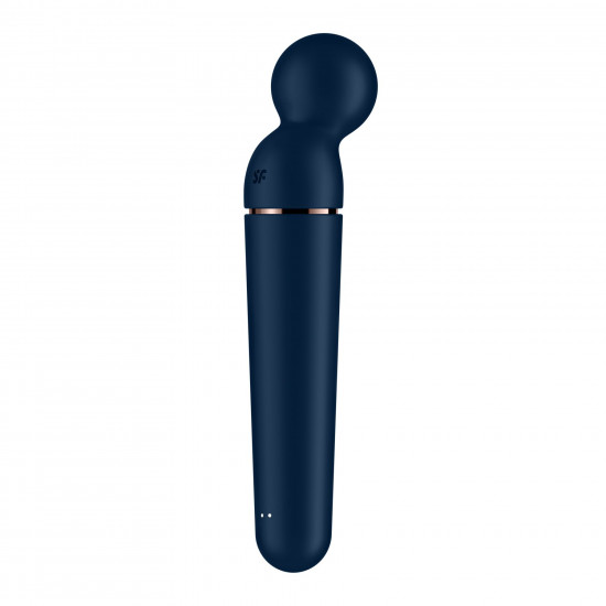 Вібромасажер Satisfyer Planet Wand-er Blue/Rosegold, дуже потужний, бездротовий Вібромасажер Satisfyer Planet Wand-er Blue/Rosegold, дуже потужний, бездротовий
