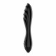 Двосторонній скляний дилдо Satisfyer Dazzling Crystal 1 Black, дуже міцний, без стопера Двосторонній скляний дилдо Satisfyer Dazzling Crystal 1 Black, дуже міцний, без стопера