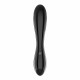 Двосторонній скляний дилдо Satisfyer Dazzling Crystal 1 Black, дуже міцний, без стопера Двосторонній скляний дилдо Satisfyer Dazzling Crystal 1 Black, дуже міцний, без стопера