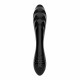 Двосторонній скляний дилдо Satisfyer Dazzling Crystal 1 Black, дуже міцний, без стопера Двосторонній скляний дилдо Satisfyer Dazzling Crystal 1 Black, дуже міцний, без стопера