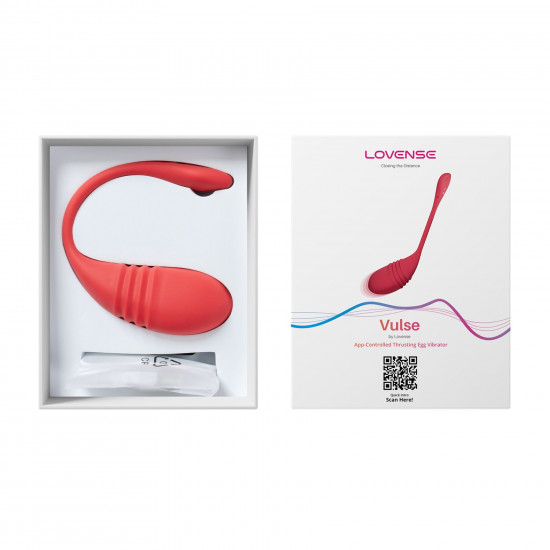 Смарт-віброяйце з пульсацією Lovense Vulse (Thrusting Egg Vibrator), імітація фрикцій Смарт-віброяйце з пульсацією Lovense Vulse (Thrusting Egg Vibrator), імітація фрикцій