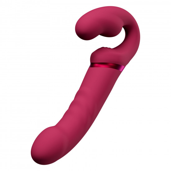 Безремінний смарт-страпон Lovense Lapis vibrating strapless strap-on, 3 мотори Безремінний смарт-страпон Lovense Lapis vibrating strapless strap-on, 3 мотори