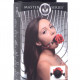 Кляп з трояндою Master Series: Eye-Catching Ball Gag With Rose, чорно-червоний Кляп з трояндою Master Series: Eye-Catching Ball Gag With Rose, чорно-червоний