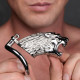 Клітка для пеніса Master Series: Tiger King Cock Cage With Lock, три кільця, замок, три ключі Клітка для пеніса Master Series: Tiger King Cock Cage With Lock, три кільця, замок, три ключі