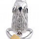 Клітка для пеніса Master Series: Tiger King Cock Cage With Lock, три кільця, замок, три ключі Клітка для пеніса Master Series: Tiger King Cock Cage With Lock, три кільця, замок, три ключі