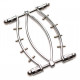 Затискач для вагіни Master Series: Spread 'Em Poker Vagina Clamp with Adjustable Pressure Screws, ши Затискач для вагіни Master Series: Spread 'Em Poker Vagina Clamp with Adjustable Pressure Screws, ши