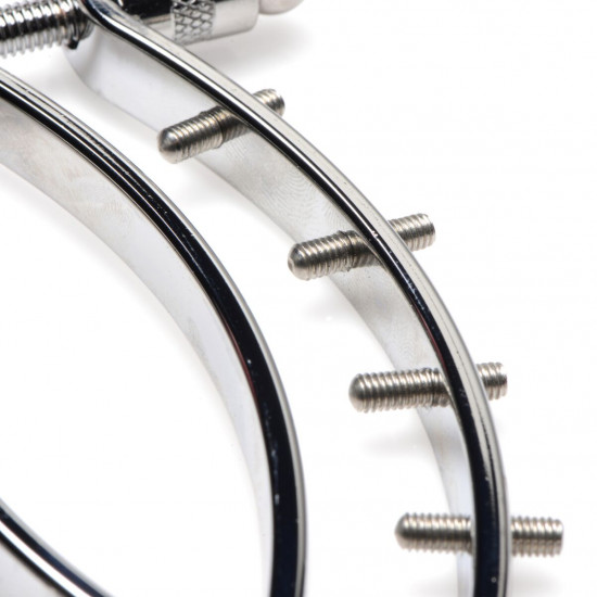 Затискач для вагіни Master Series: Spread 'Em Poker Vagina Clamp with Adjustable Pressure Screws, ши Затискач для вагіни Master Series: Spread 'Em Poker Vagina Clamp with Adjustable Pressure Screws, ши
