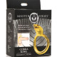 Ерекційне кільце з головою кобри Master Series: Cobra King Golden Cock Ring Ерекційне кільце з головою кобри Master Series: Cobra King Golden Cock Ring