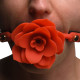 Силіконовий кляп з трояндою Master Series: Blossom Silicone Rose Gag – Red Силіконовий кляп з трояндою Master Series: Blossom Silicone Rose Gag – Red