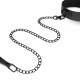 Нашийник з повідцем Bedroom Fantasies: Faux Leather Collar & Chain Нашийник з повідцем Bedroom Fantasies: Faux Leather Collar & Chain