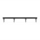 Фіксатор для рук та ніг Bedroom Fantasies: Spreader Bar Lightweight Restraint Bar, чорний Фіксатор для рук та ніг Bedroom Fantasies: Spreader Bar Lightweight Restraint Bar, чорний
