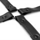Хрестовина з наручниками та поножами Bedroom Fantasies: Hogtie with Hand and Ankle Cuffs Хрестовина з наручниками та поножами Bedroom Fantasies: Hogtie with Hand and Ankle Cuffs