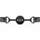 Повітропроникний кляп Bedroom Fantasies: Breathable Silicone Ball Gag, чорний Повітропроникний кляп Bedroom Fantasies: Breathable Silicone Ball Gag, чорний