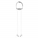 Затискачі з кляпом для сосків Bedroom Fantasies: Nipple Clamps & Silicone Gag Ring Затискачі з кляпом для сосків Bedroom Fantasies: Nipple Clamps & Silicone Gag Ring