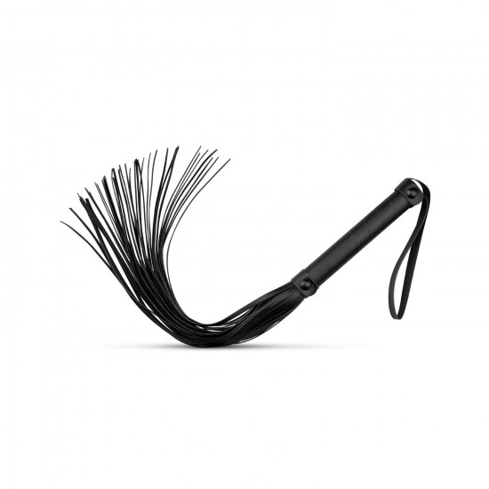 Флогер Bedroom Fantasies: Faux Leather Flogger, чорний Флогер Bedroom Fantasies: Faux Leather Flogger, чорний