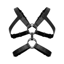 Портупея Bedroom Fantasies: Rocco Bondage Harness, чорна