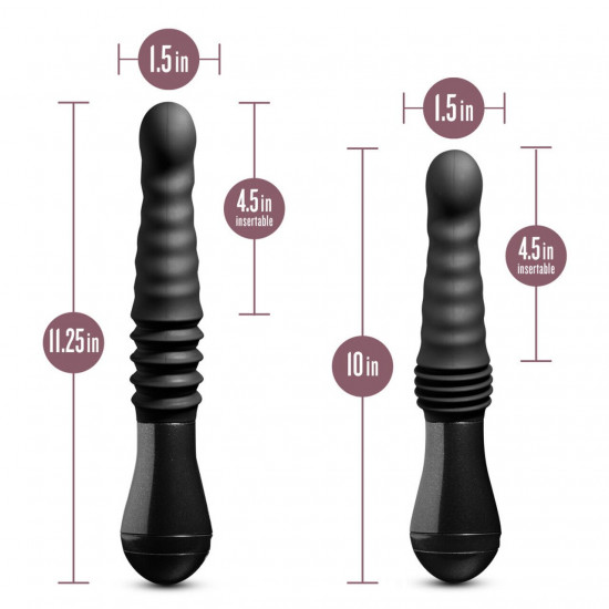 Пульсатор Temptasia by Blush - Lazarus Thrusting Dildo - Black Пульсатор Temptasia by Blush - Lazarus Thrusting Dildo - Black