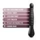 Пульсатор Temptasia by Blush - Lazarus Thrusting Dildo - Black Пульсатор Temptasia by Blush - Lazarus Thrusting Dildo - Black