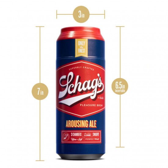 Мастурбатор Schag’s by Blush - Arousing Ale Masturbator - Frosted Мастурбатор Schag’s by Blush - Arousing Ale Masturbator - Frosted